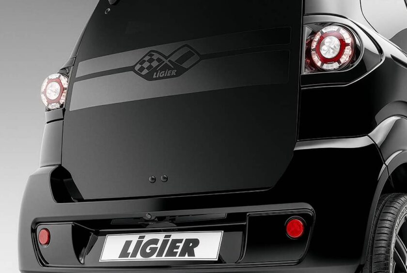 Ligier Myli LAB arrière avec logo